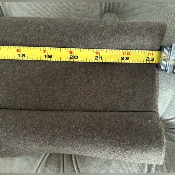 Banana Republic Cian Melton Great Coat M Olive Green NWT Gold Buttons Wool Blend - Picture 11 of 15